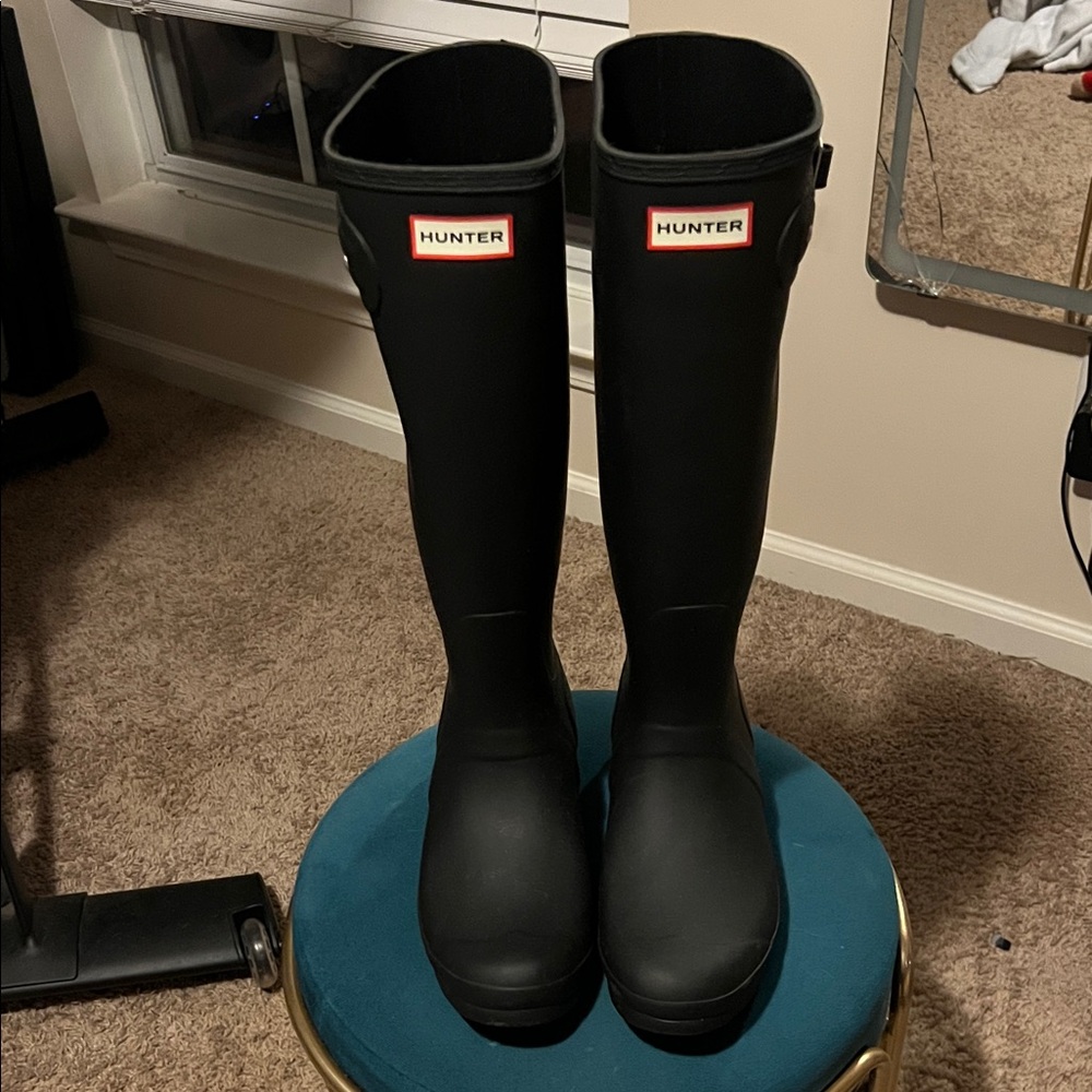 Hunter Black Original Tall Boots